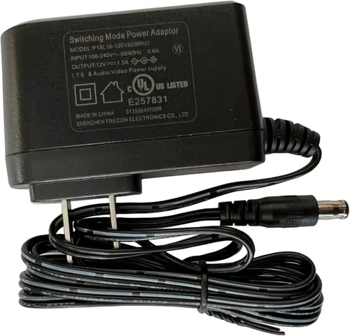 Miniatura 5 de Adaptador de CA/CC UL 12V 1.5A compatible con Casio WK-6500 WK-6600 WK-7500 WK-7600 Privia PX-7 PX-7WE PX-3BK PX-5S PX-55 PX-5SWE PX-130 PX-730