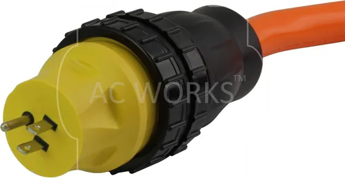 Miniatura 6 de AC WORKS Adaptador desmontable marino RV de 50 amperios (5-15P Hogar 15A Plug-Compact)