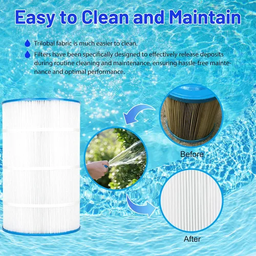 Miniatura 6 de PAP75 - Filtro de piscina para C-9407, Clear 75, Ultral-C2, R173214, 59054100, FC-0685, 590541, 10751, 75 pies cuadrados, 1 paquete