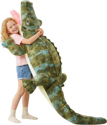 Miniatura 18 de IKASA Juguete de peluche de cerdo gigante, juguetes grandes de 30 pulgadas, regalos para niños, niñas, niños, novia y niños