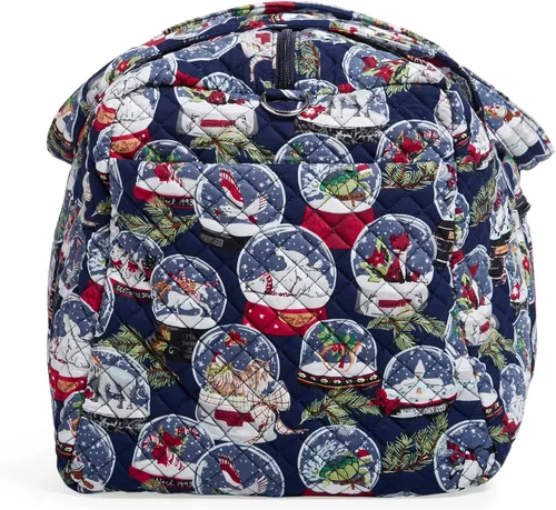 Miniatura 4 de Vera Bradley - Bolsa de viaje grande de algodón para mujer