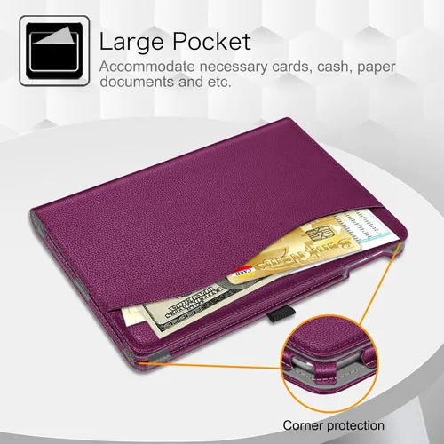 Miniatura 5 de Funda Fintie para iPad de 6ª / 5ª generación (modelo 2018 2017, 9.7 pulgadas), iPad Air 2 / Air 1 (9.7 pulgadas) - [Protección de Esquinas] Funda