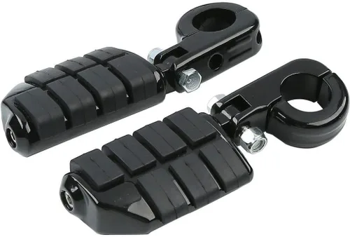Miniatura 2 de Green-L Estriberas universales para motocicleta de 1 1/4 pulgadas con abrazadera P para Harley Sportster Softail Dyna Touring Road King Street Glide