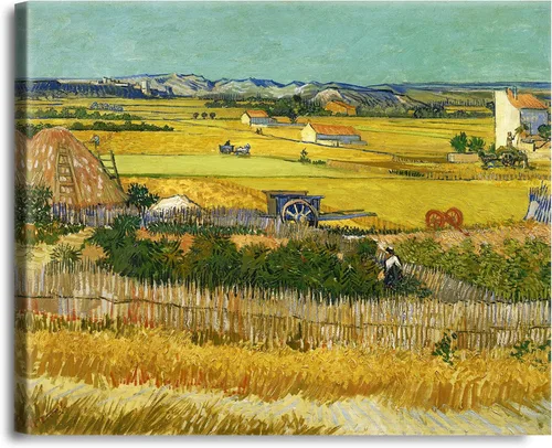 Miniatura 206 de A&T ARTWORK Noche estrellada sobre el Ródano de Vincent Van Gogh. Tamaño del marco: 36 x 30 pulgadas, tamaño de la imagen: 30 x 24 pulgadas