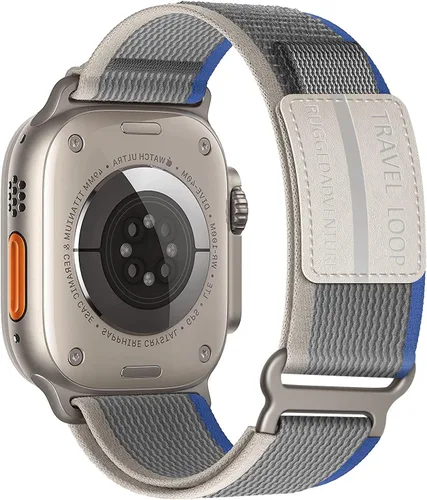 Miniatura 9 de ALMNVO - Correa unisex Trail Loop de nailon resistente para Apple Watch Ultra/2 de 1.92, 1.77, 1.73, 1.65, 1.61, 1.57, 1.49 pulgadas, para Apple