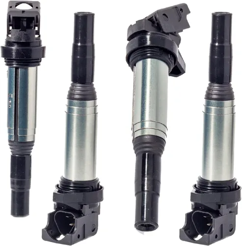 Miniatura 10 de KSU Compatible With 0221504470 Ignition Coil Pack for BMW 325i 325Ci 328i 330Ci 335i 525i 528i 530i 535i 545i 745Li X3 X5 M5 M6 Z4 12137594937