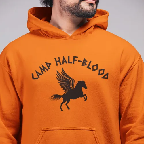 Miniatura 5 de shop4ever Sudadera con capucha de semidiós con capucha Camp Half Blood