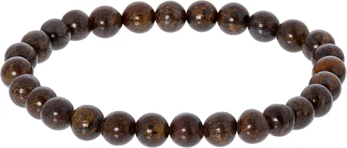Miniatura 574 de Gem Avenue Handmade Round Bead Stretch Bracelet Unisex Natural Stone Beaded Jewelry for Men & Women, Elastic Wristband for Daily Wear