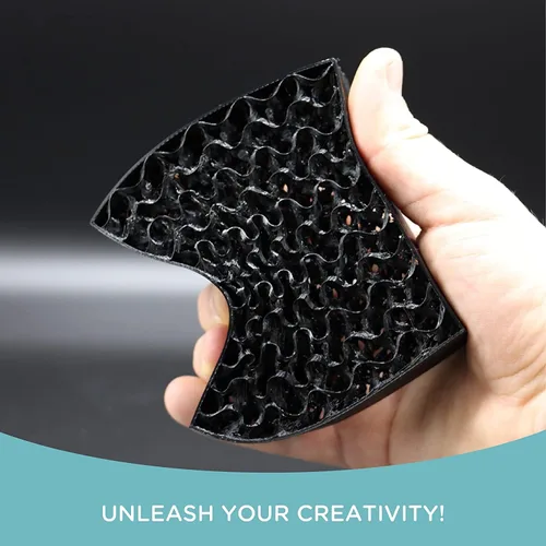 Miniatura 3 de Filamento de TPU de Flujo Alto Polymaker 1.75mm Negro, Filamento Flexible Shore 95A 1.75mm 1kg - Filamento TPU para Impresión 3D PolyFlex TPU95-HF