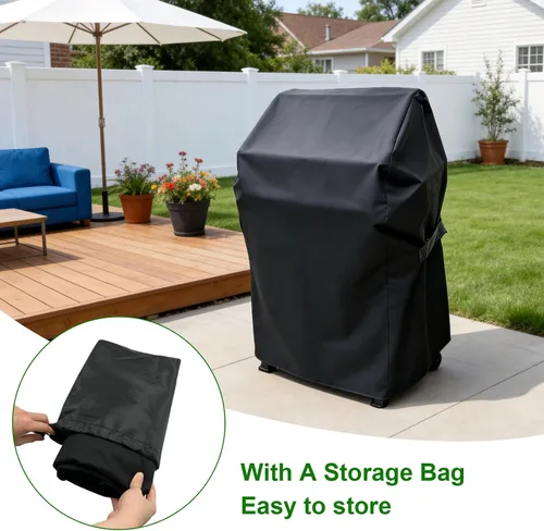 Miniatura 7 de Cubierta de parrilla pequeña impermeable para exteriores para Weber Spirit 210 Series (E 210, S 210, E 215), Charbroil, Kenmore Grills, cubierta