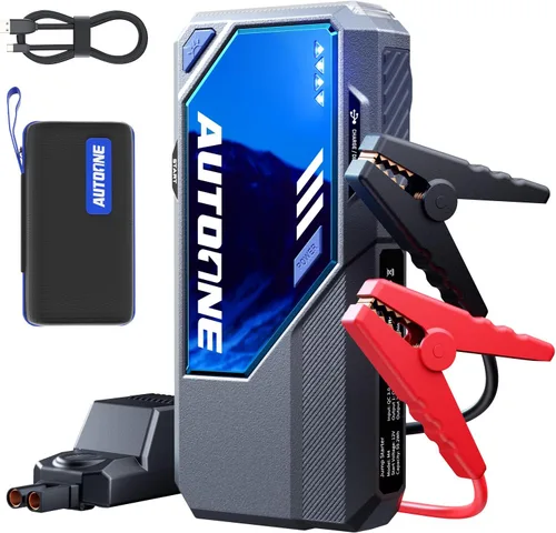 Miniatura 8 de AUTOONE Arrancador de coche de 4000 A, arrancador de batería portátil para coche compacto de hasta 10.0 L de gasolina y 8.0 L de motor diésel
