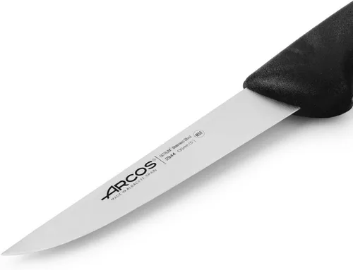 Miniatura 3 de Arcos Cuchillo deshuesador de acero inoxidable nitrum de 5 pulgadas y hoja de 5.118 in. Cuchillo de carnicero profesional para cortar huesos