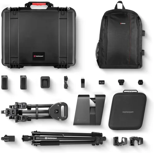 Miniatura 9 de Matterport Pro3 - Kit de rendimiento de cámara digital 3D Lidar para crear experiencias profesionales de recorrido virtual 3D con vistas de 360