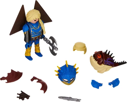 Miniatura 3 de Playmobil Cómo entrenar a tu Dragón III Astrid con Hobgobbler