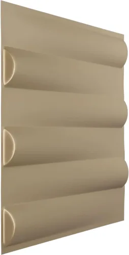 Miniatura 27 de Ekena Millwork 19 5/8 pulgadas de ancho x 19 5/8 pulgadas de alto, Naomi EnduraWall decorativo 3D panel de pared, Satin Hunt Club Verde