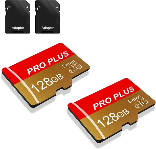 Miniatura 10 de Paquete de 2 tarjetas TF de 8GB con adaptador, tarjeta de memoria de alta velocidad, UHS-I C10 A1 tarjeta TF de memoria para tablet/teléfono