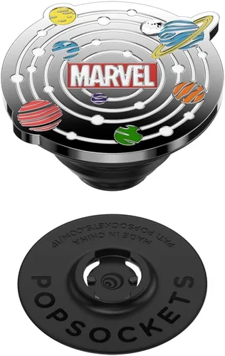 Miniatura 4 de PopSockets Agarre adhesivo para teléfono, soporte, soporte para teléfono, Marvel - Universo esmaltado Universo Esmalte