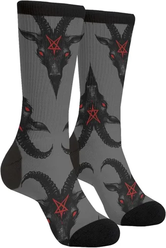 Mouxue Calcetines locos del tubo del equipo de la novedad divertida, calcetines casuales del vestido de las mujeres de los hombres