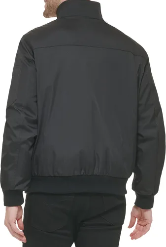 Miniatura 4 de Calvin Klein Abrigos de invierno para hombre - Chaqueta softshell con capucha forrada de sherpa