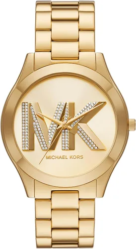 Miniatura 11 de Michael Kors Slim Runway - Reloj de pulsera de acero inoxidable para mujer