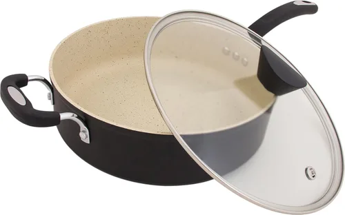 Miniatura 27 de La cacerola de piedra todo en uno y olla de cocina de Ozeri – 100% APEO, GenX, PFBS, PFOS, PFOA, NMP y revestimiento de fabricación alemana sin NEP