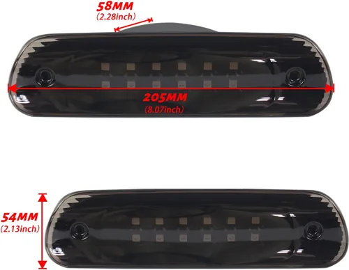 Miniatura 6 de Tercera luz LED de freno trasera para Grand Cherokee, luz de freno central de montaje alto compatible con Jeep Grand Cherokee 1999-2004