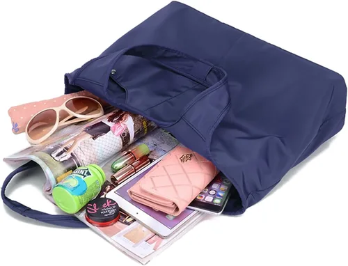 Miniatura 3 de ZOOEASS - Bolso grande de hombro para mujer, impermeable, multifunción, de nailon, para viaje