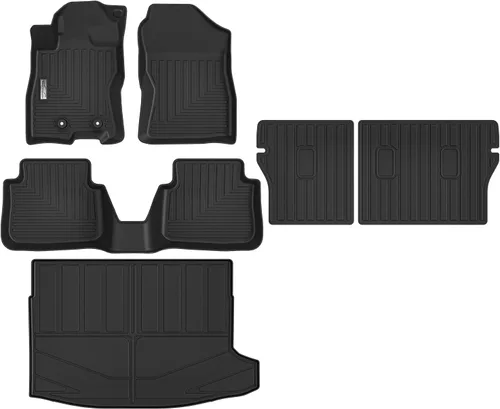 Miniatura 12 de Alfombrillas compatibles con Subaru Crosstrek 2018-2023 / Subaru Impreza 2017-2023, forro de piso de TPE para todo tipo de clima, antideslizante