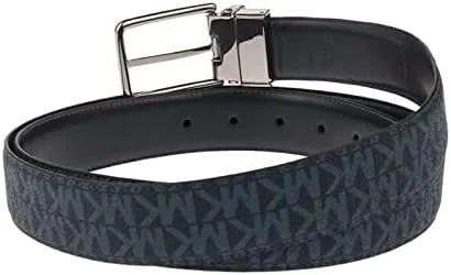 Miniatura 7 de Michael Kors Cinturón de vestir reversible de piel de PVC para hombre