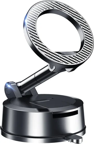 Soporte magnético para teléfono MagSafe para automóvil, soporte para teléfono de automóvil, giratorio de 360°, para salpicadero, parabrisas y
