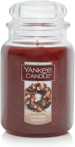 Miniatura 13 de Yankee Candle - Vela perfumada en tarro grande de 22 onzas, clásica, de solo una mecha, más de 110 horas de combustión, para aromaterapia, otoño e