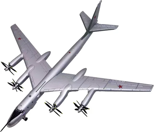 Miniatura 7 de Tu-95 Bear Strategic 1/200 Diecast Aircraft Model Interchange Mode