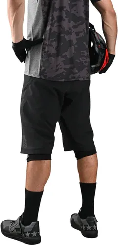 Miniatura 2 de Troy Lee Designs 2018 Skyline Solid - Pantalones cortos para hombre, color negro, estilo BMX