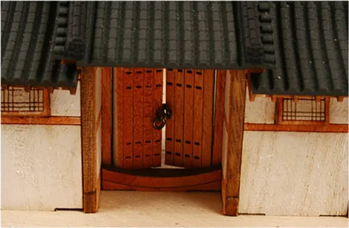 Miniatura 6 de Kit de modelo de madera de escritorio estilo coreano juego de casa / YG652 por Young Modeler
