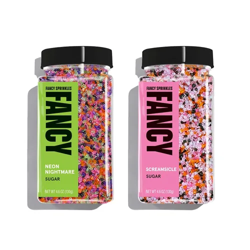 Miniatura 17 de Fancy Sprinkles Enchanted Fancy Sugar - Cristales de azúcar perlados de color azul pastel, rosa, morado y lavanda, 1 paquete (4.6 onzas)