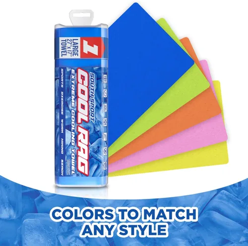 Miniatura 8 de Cool Cool RAG - Toalla de enfriamiento extremo para aliviar el calor, toalla de enfriamiento de PVA para entrenamiento, gimnasio, correr