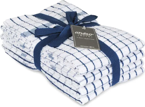 Miniatura 17 de AMOUR INFINI Juego de 8 paños de cocina - Ultra suaves, altamente absorbentes, paños de cocina de algodón terry de secado rápido de 12"x12" pulgadas