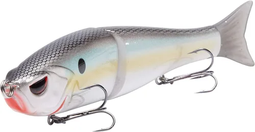 Miniatura 8 de Señuelos Bassdash SwimShad Glide articulados Swimbait Lubina Cachorro Salmón Trucha Almizclado Señuelo de Pesca Bajo Largemouth