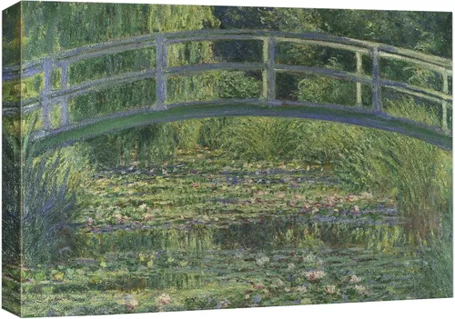 Miniatura 21 de Lienzo decorativo para pared, diseño de Van Gogh 32. Lirios y rosas
