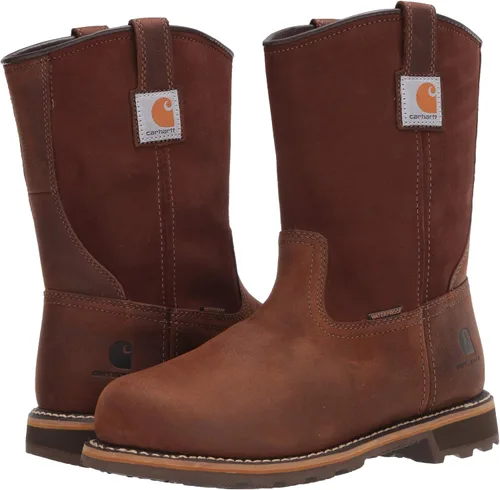 Miniatura 7 de Carhartt Botas impermeables para hombre CMP1053 con puntera suave y de 10 pulgadas Marrón