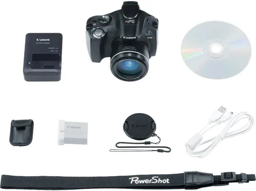 Miniatura 3 de Cámara digital Canon SX40 HS, 12.1 MP, zoom con estabilizador óptico de la imagen con gran angular de 35x y monitor giratorio con pantalla amplia