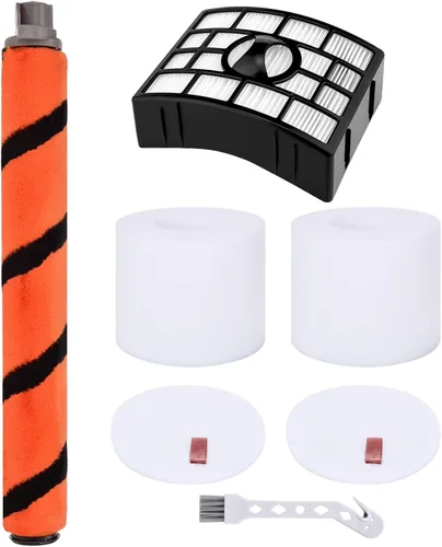 Leadaybetter Filter Replacement for Shark APEX DuoClean Lift-Away AX950 AX951 AZ1002 AZ1000 AZ1000W, 1 Black Filters, 2 Foam & Felt Filters, 1 Brush