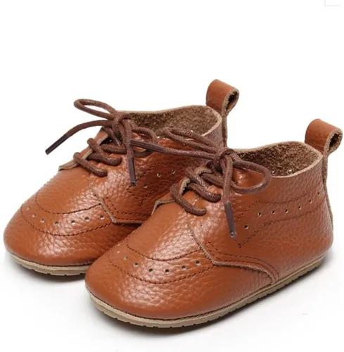 Miniatura 2 de Mocasines de cuero para bebés, niños y niñas, cómodos zapatos de vestir Oxford, zapatos de boda, zapatos para primeros pasadores, zapatos de cuna