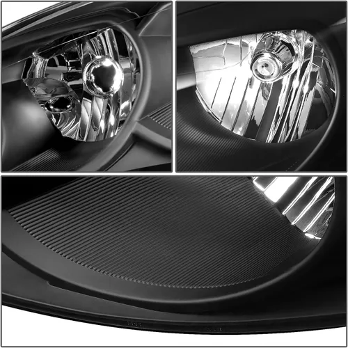 Miniatura 3 de DNA Motoring HL-OH-CI06-BK-CL1 - Faros delanteros de carcasa negra compatibles con Impala 06-13
