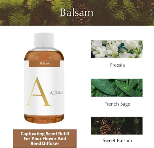 Miniatura 3 de Agraria PetiteEssence - Repuesto de difusor de bálsamo (2 onzas), aceite perfumado refrescante natural de grado perfumado, difusor de aceite
