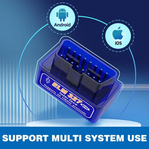 Miniatura 4 de MLY Escáner de Diagnóstico Automotriz OBDII, Herramienta de Diagnóstico Bluetooth OBDII ELM327 V2.1, Lector Profesional de Códigos de Falla