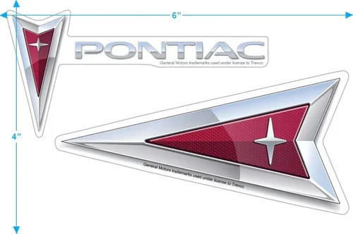 Miniatura 3 de Pontiac Logo General Motors T Shirt & Stickers