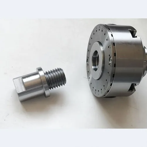 Miniatura 4 de Adaptador de husillo de cabezal de torno de carpintería, 1 pulgada 8TPI a 5/8 pulgadas 45 adaptador de husillo de torno de acero para carpintería