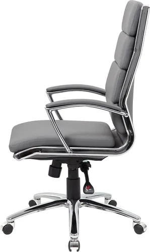 Miniatura 8 de Boss Office Products CaressoftPlus - Silla ejecutiva, color gris