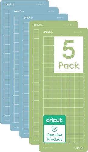 Miniatura 10 de Cricut Paquete de alfombrillas de corte StandardGrip (5 unidades, 4.5 x 12 pulgadas) - para máquina Joy